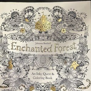 Enchanted Forest coloring book